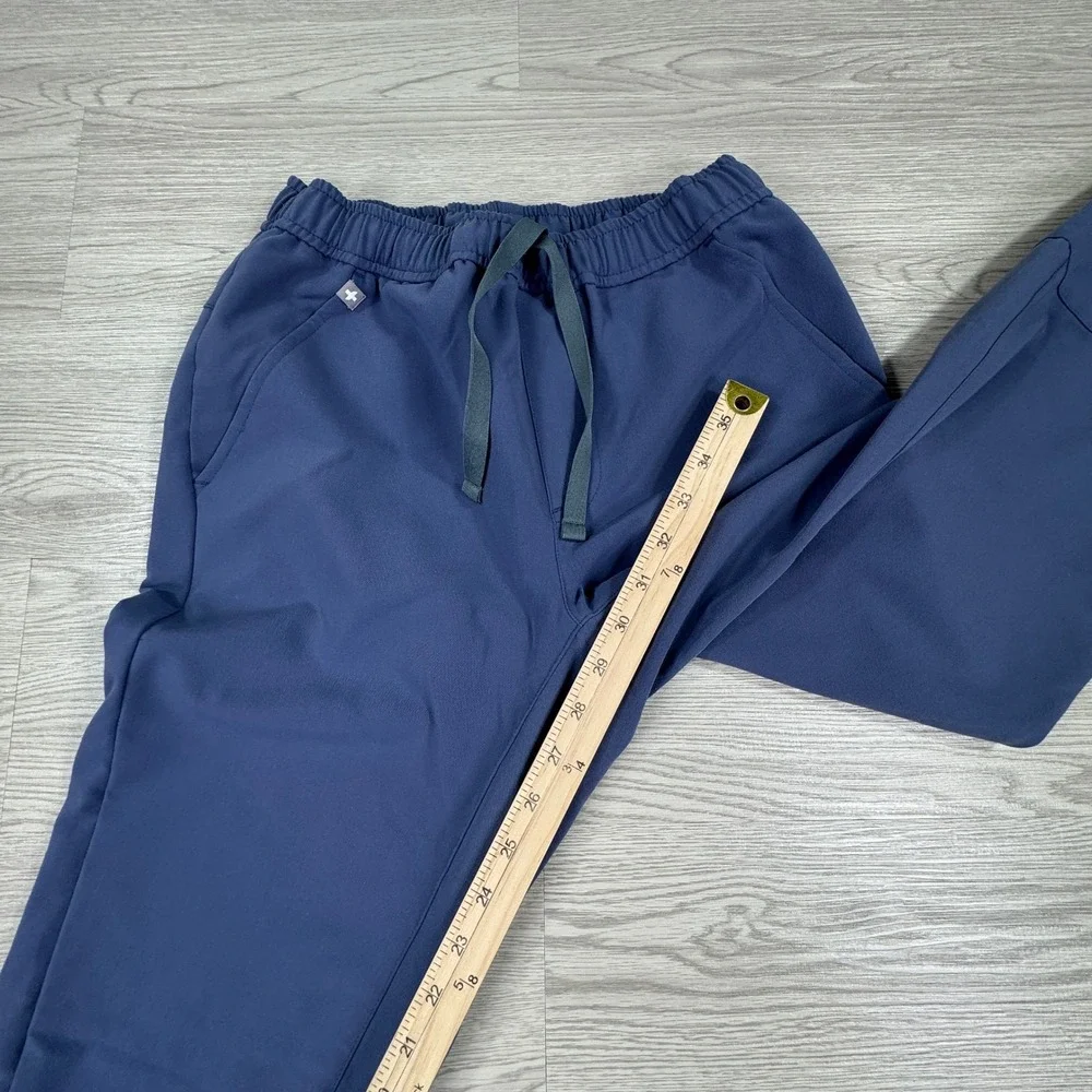 FIGS Men's Jogger Scrub Pants Tansen Blue/Purple XS Elastic Waist Drawstring